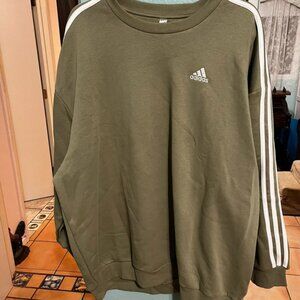 Green Adidas sweater